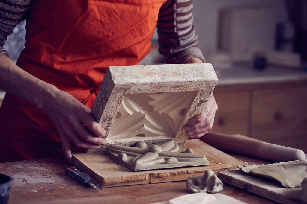 Ceramic Tile making with Kay Aplin INTERFACE where science meets art